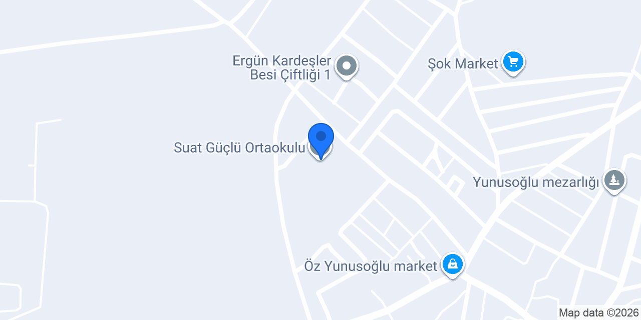 Yunusoğlu Ortaokulu konumu