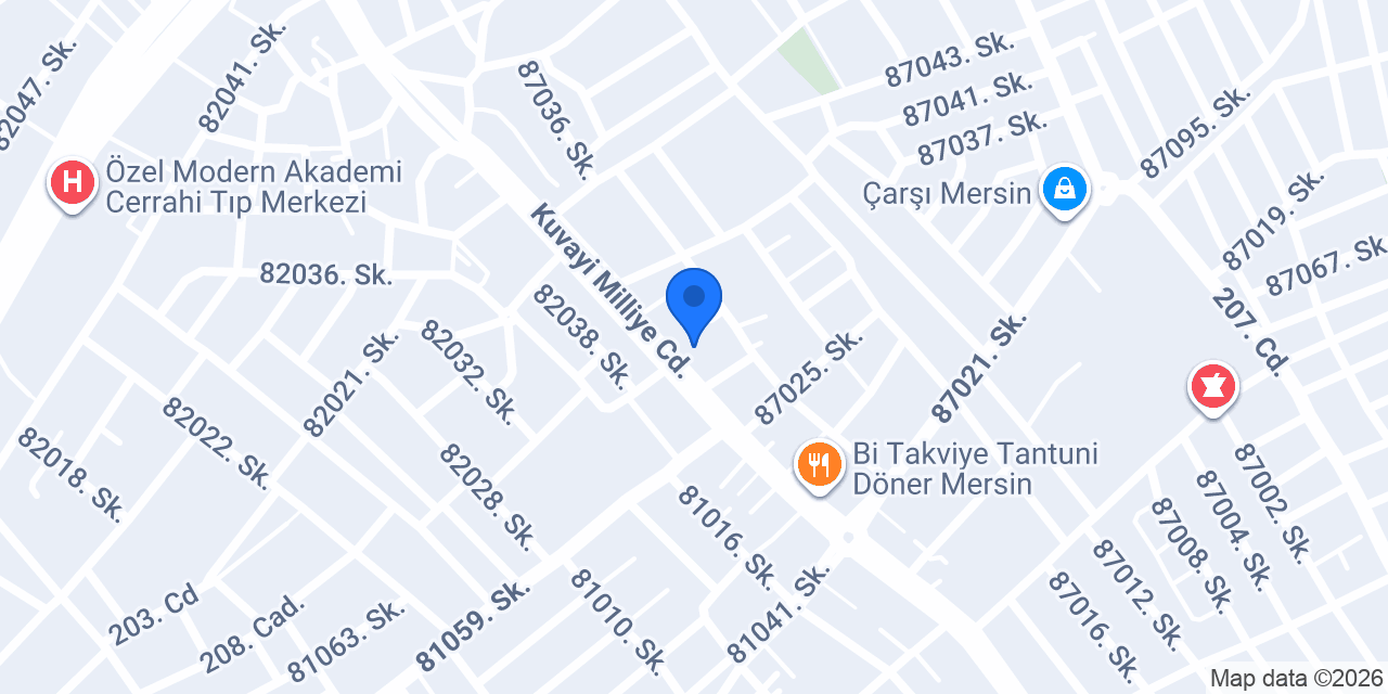 Vodafone Aras İletişim konumu