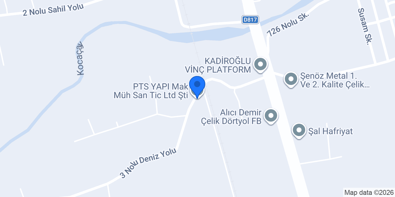 PTS YAPI Mak Müh San Tic Ltd Şti konumu