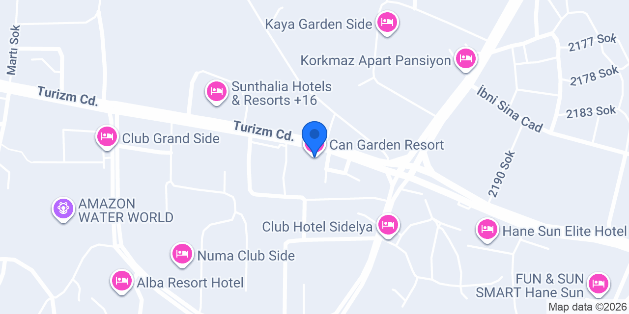 Can Garden Resort konumu
