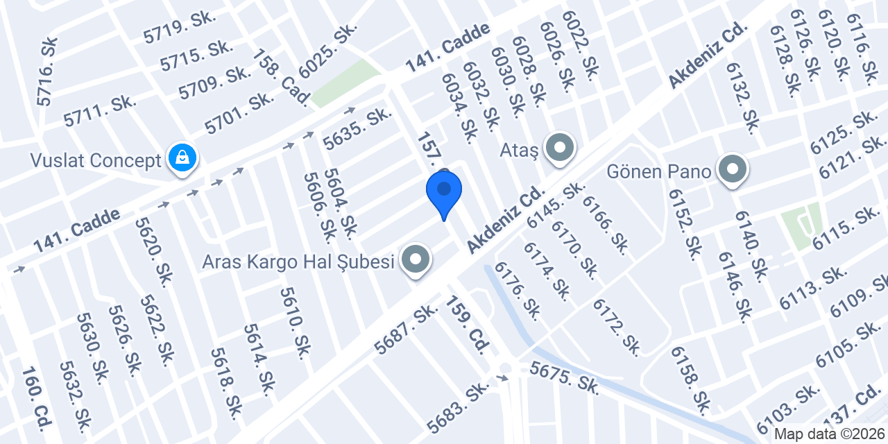 PETLAS-Güney Lastik konumu
