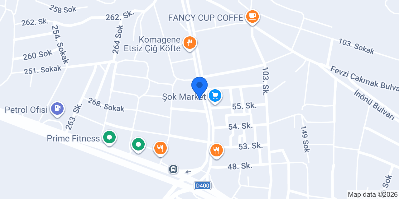 Çınar Pastanesi konumu