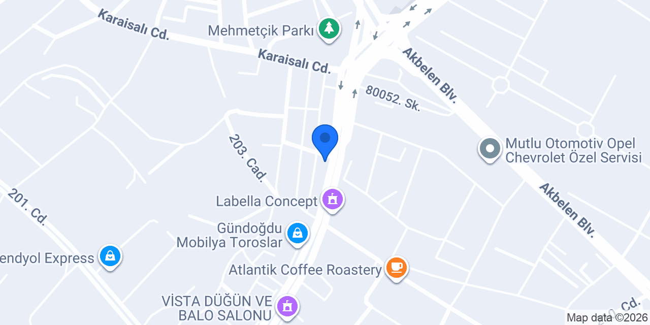 Bilen Akademi Kurs Merkezi konumu