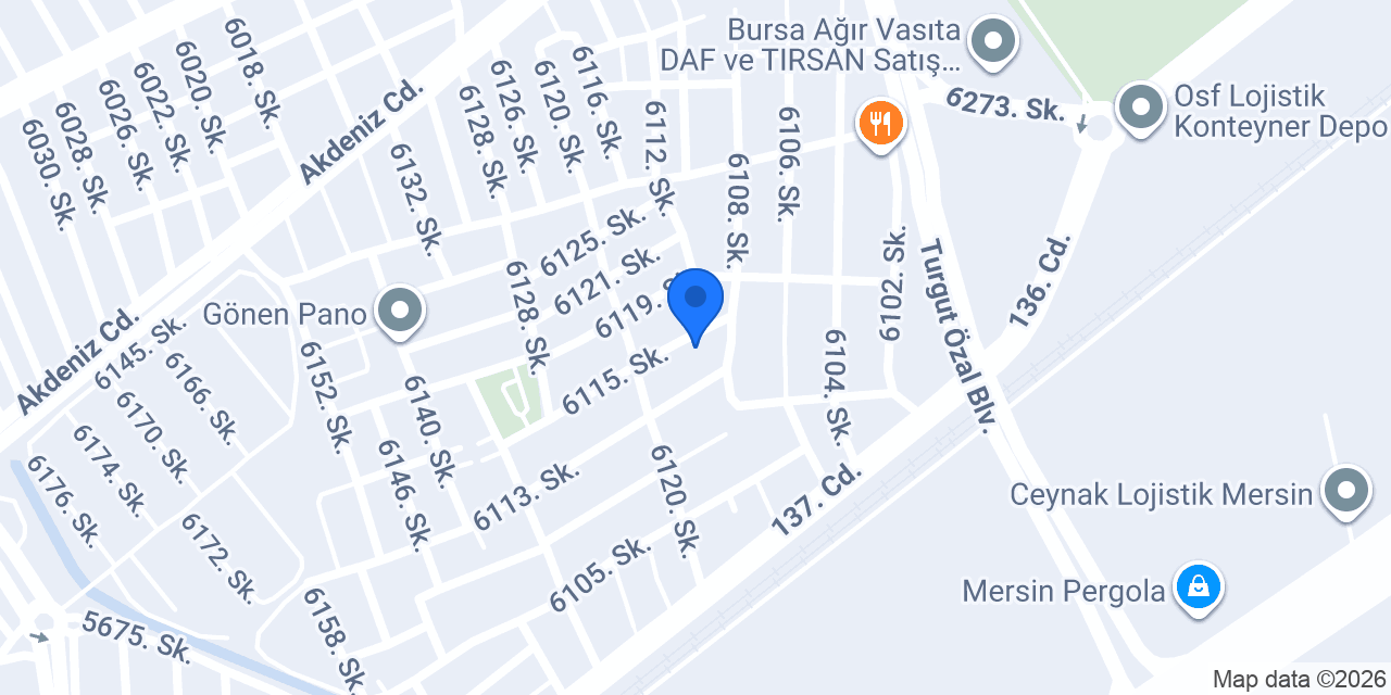 Umay Mobilya konumu