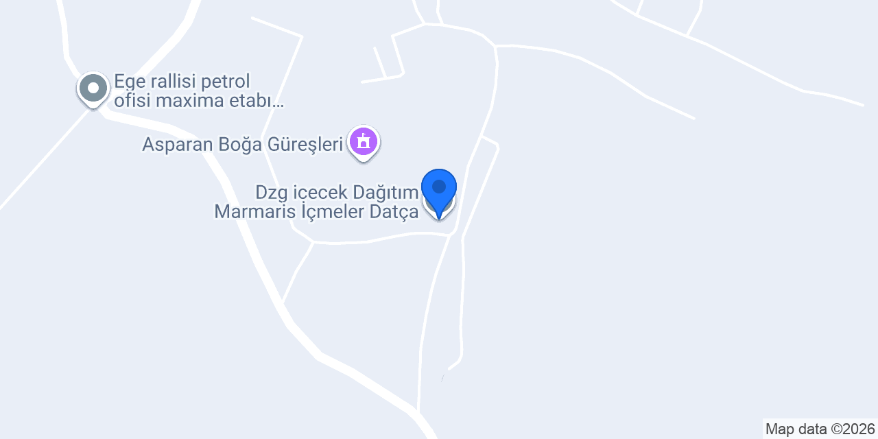 Dzg icecek Dağıtım Marmaris İçmeler Datça konumu