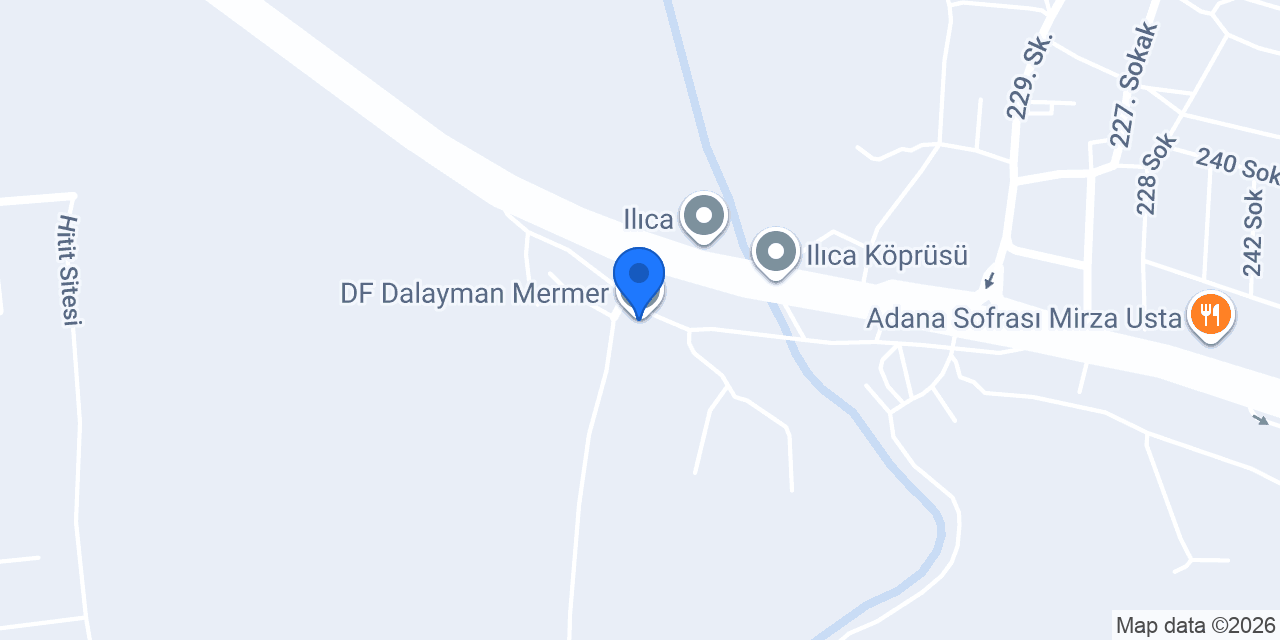 DF Dalayman Mermer konumu
