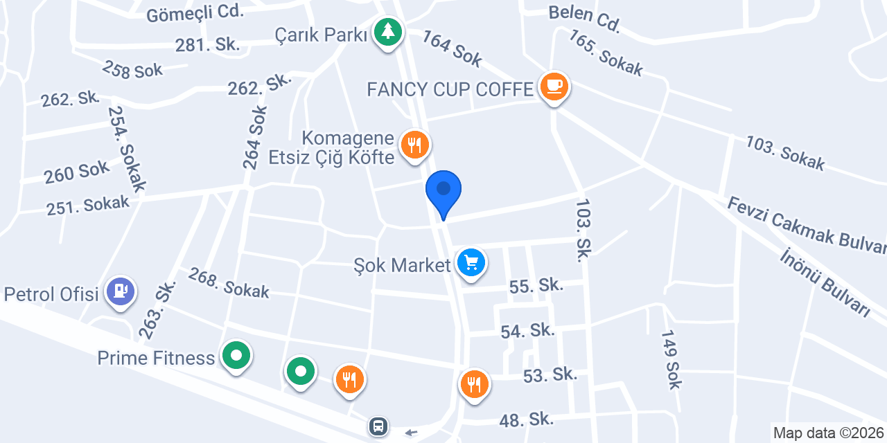 ÖZCAN VIP TRANSFER konumu