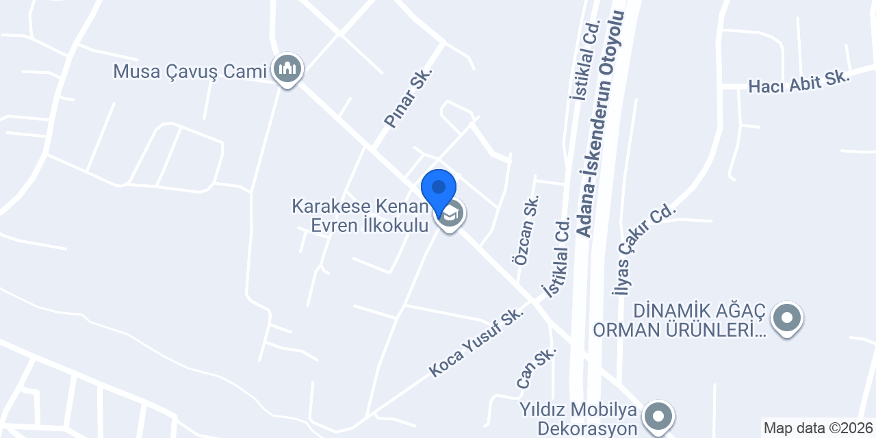 Kara Mehmet Çavuş İlkokulu konumu