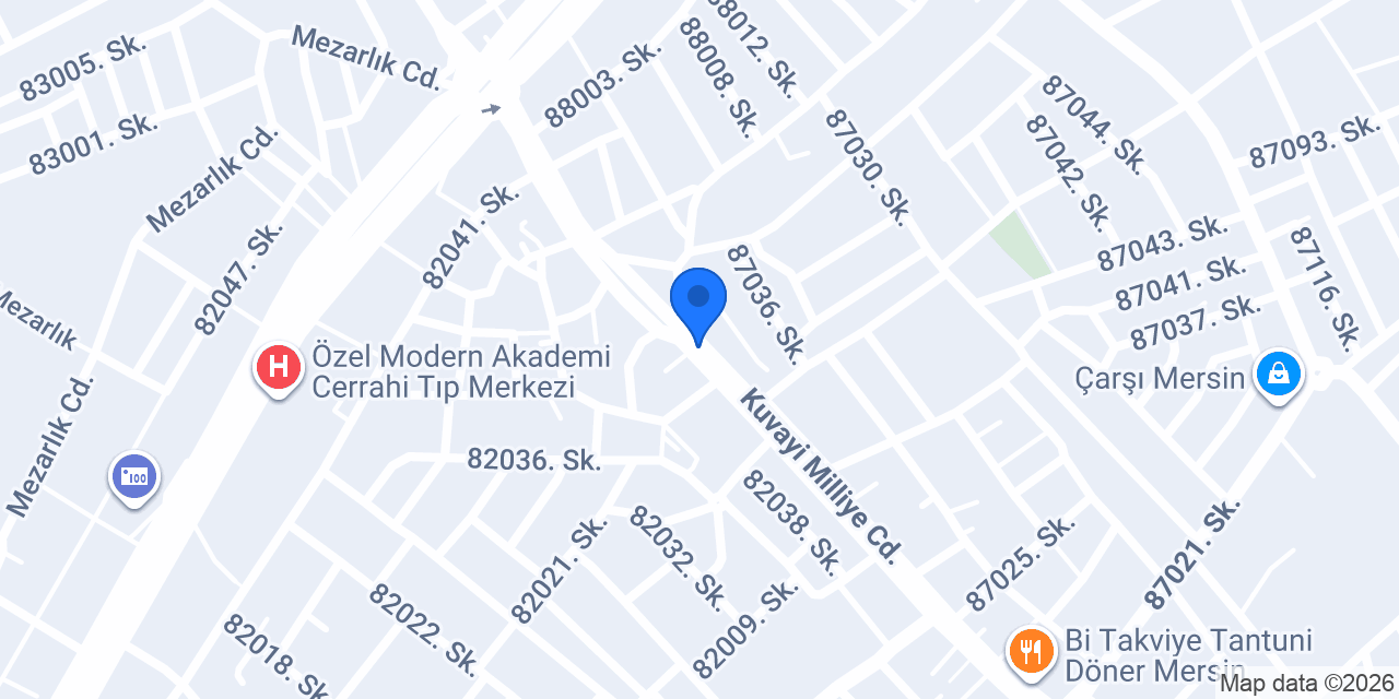 Yörem Kebap konumu