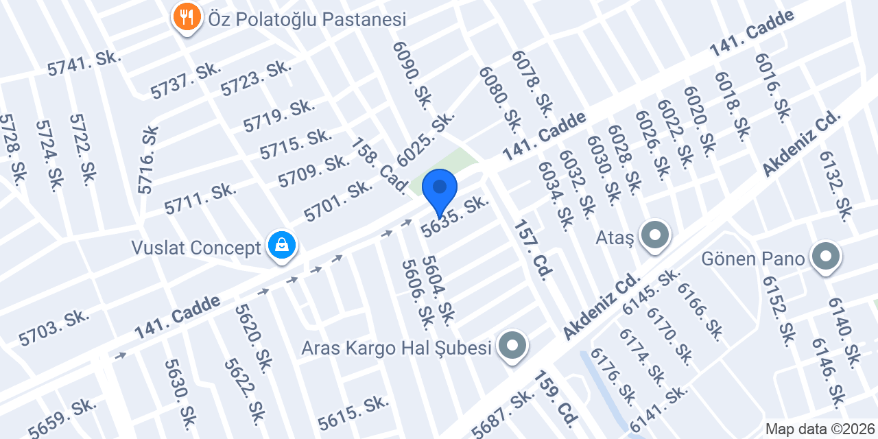 Mersin Hacamat konumu