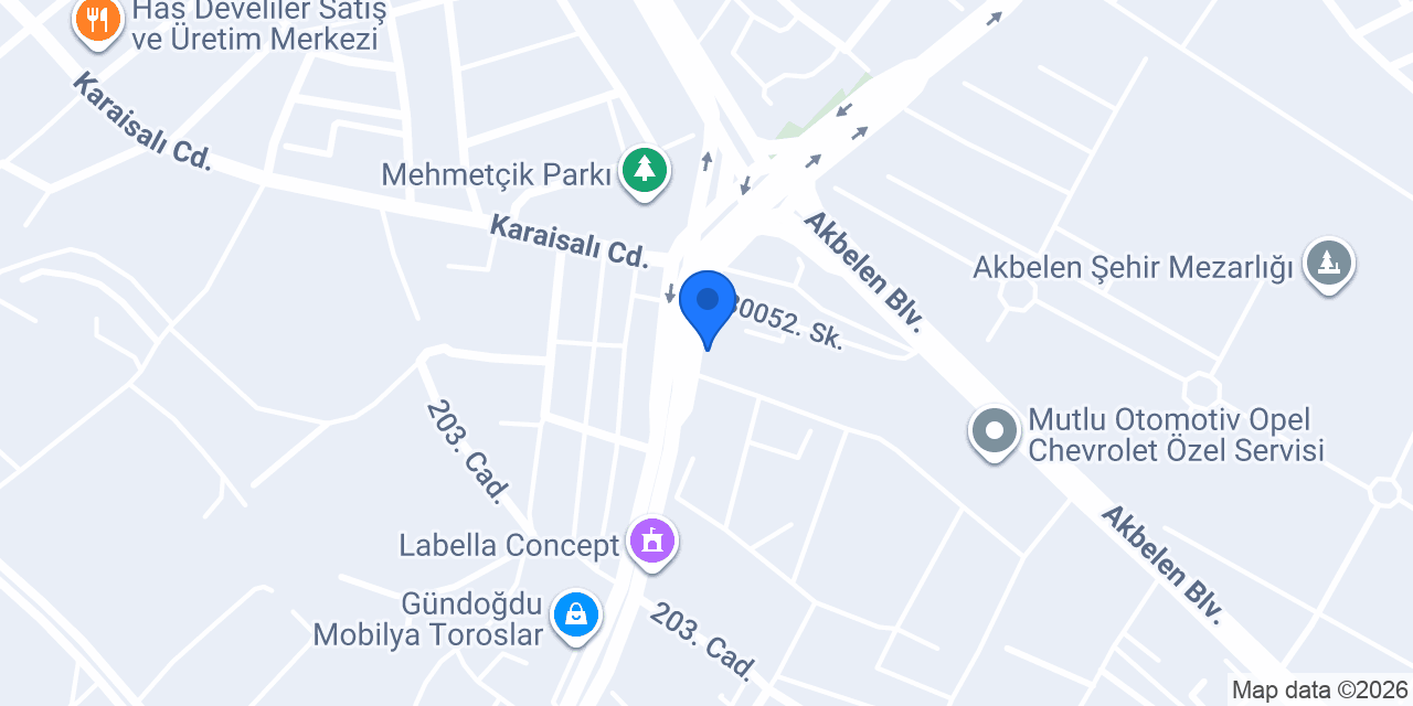 Mutfak Sarayı , Değirmenci Endüstriyel. konumu