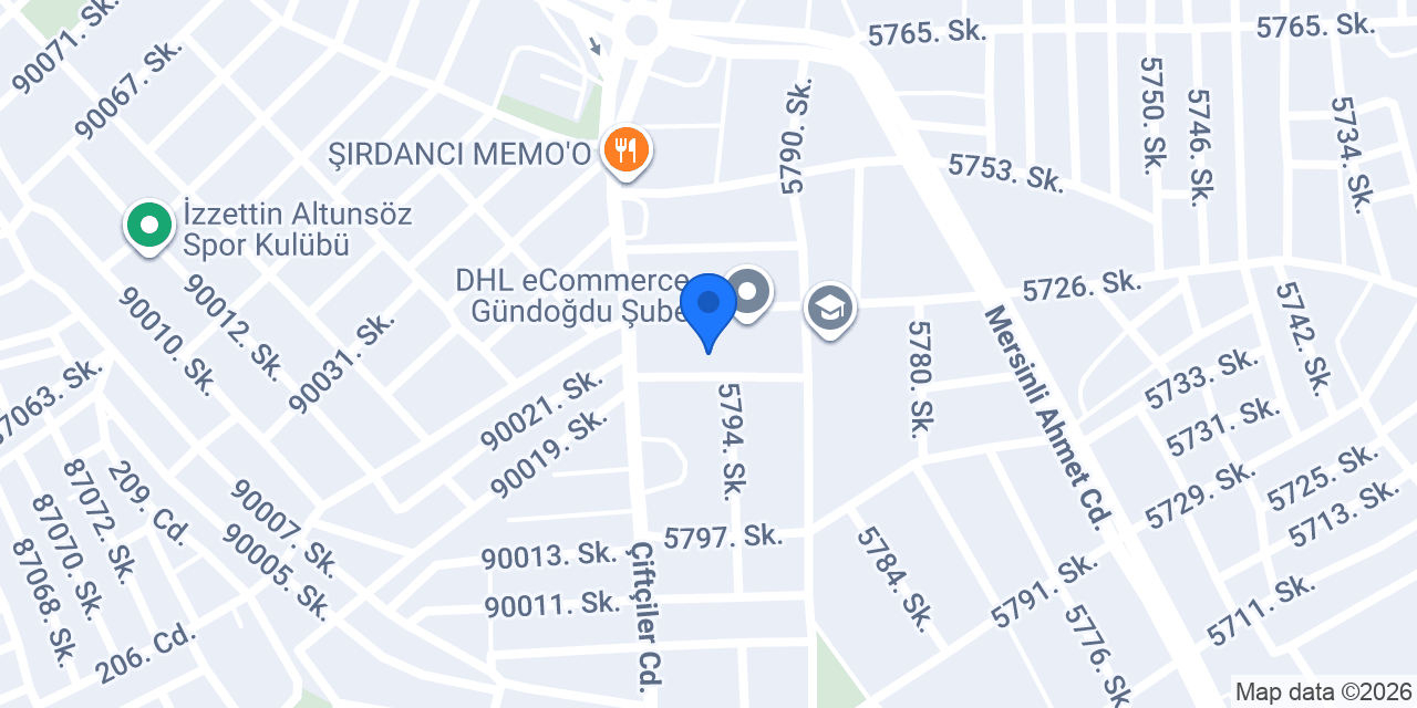 Mega Otomativ Özel Ford Servisi konumu
