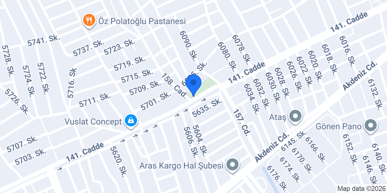 Siteler Taksi konumu