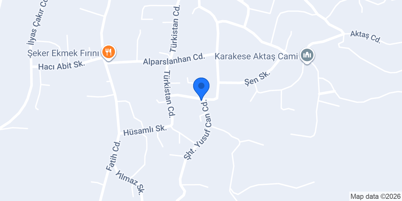 ATEŞ MARKET konumu