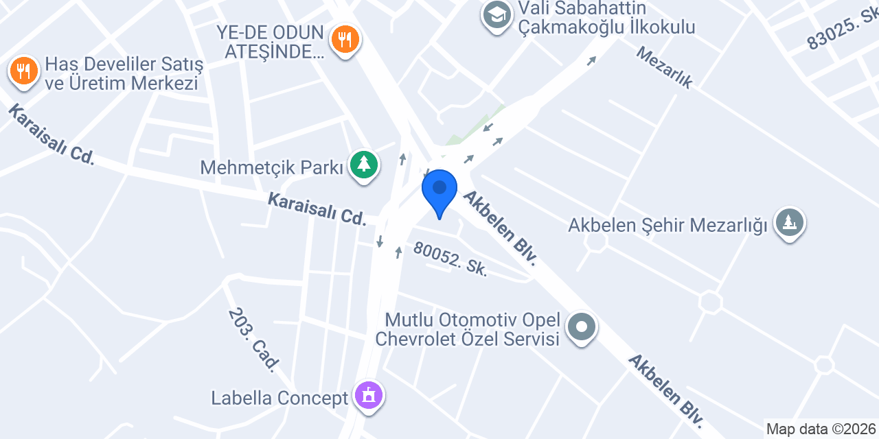 GRAN-MER GRANİT MERMER TİC. VE SAN. A.Ş. konumu
