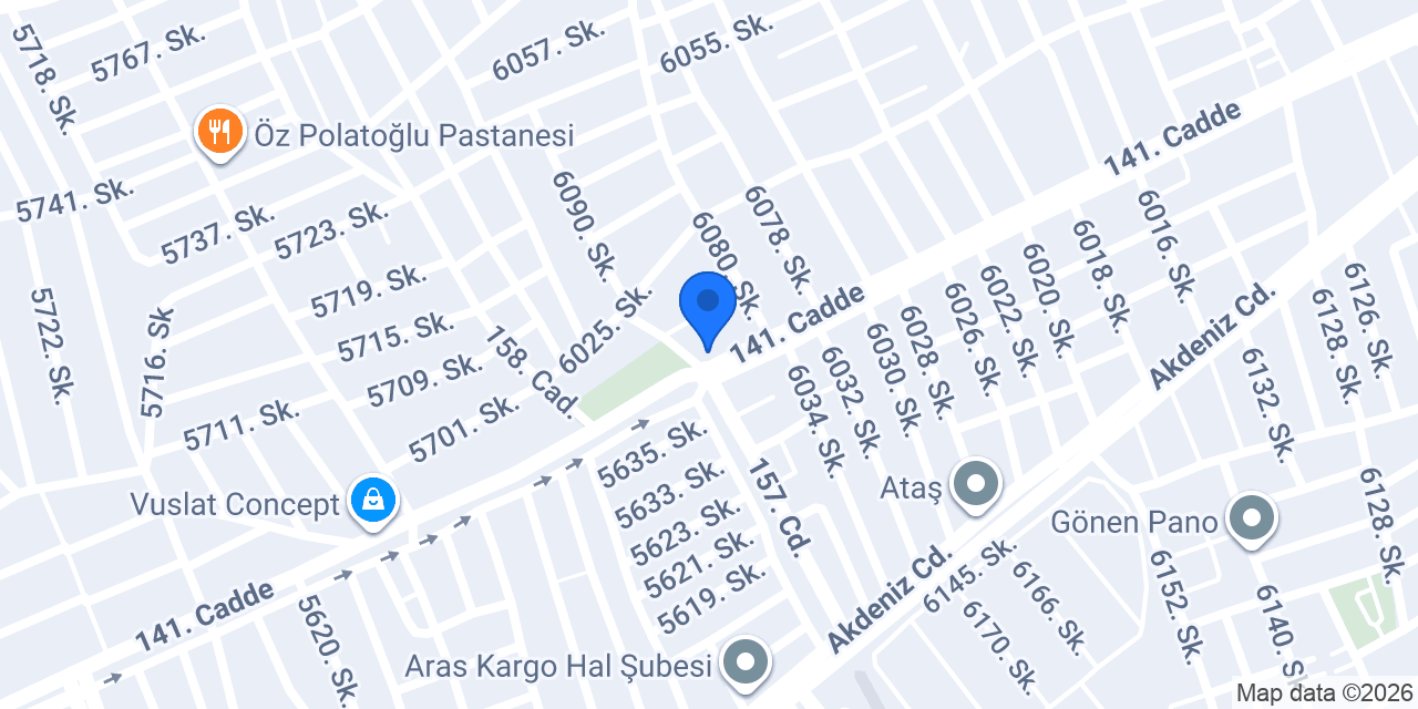 Hasgül Rent A Car konumu