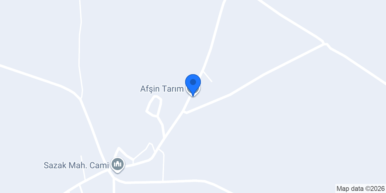 Afşin Tarım konumu