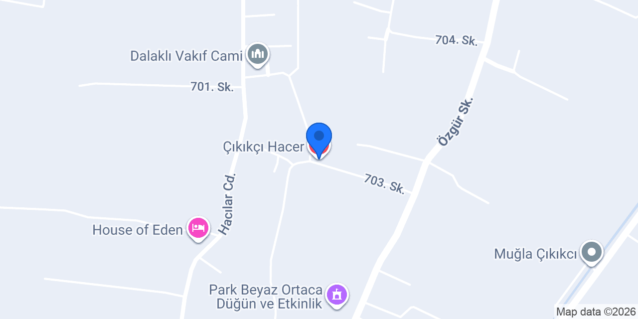 Çıkıkçı Hacer konumu