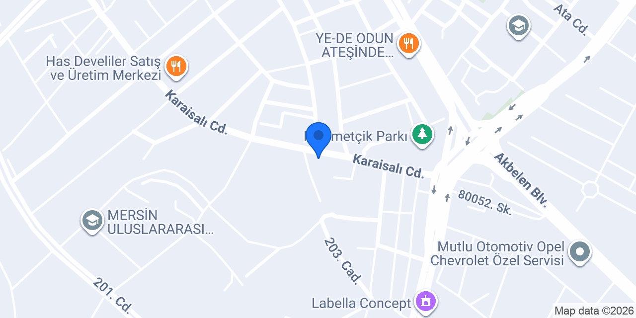 YETİMOĞLU RESTAURANT konumu