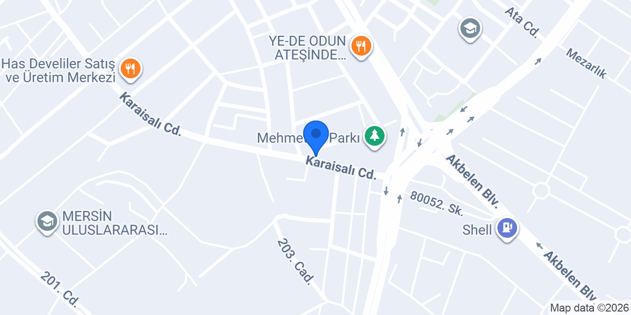 Oses Çiğ Köfte konumu