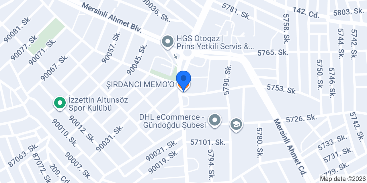 ŞIRDANCI MEMO'O konumu