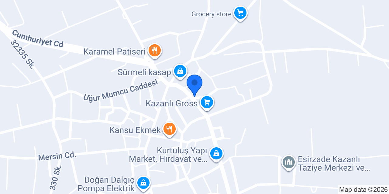 Berkay Döner - Yalçın Usta konumu