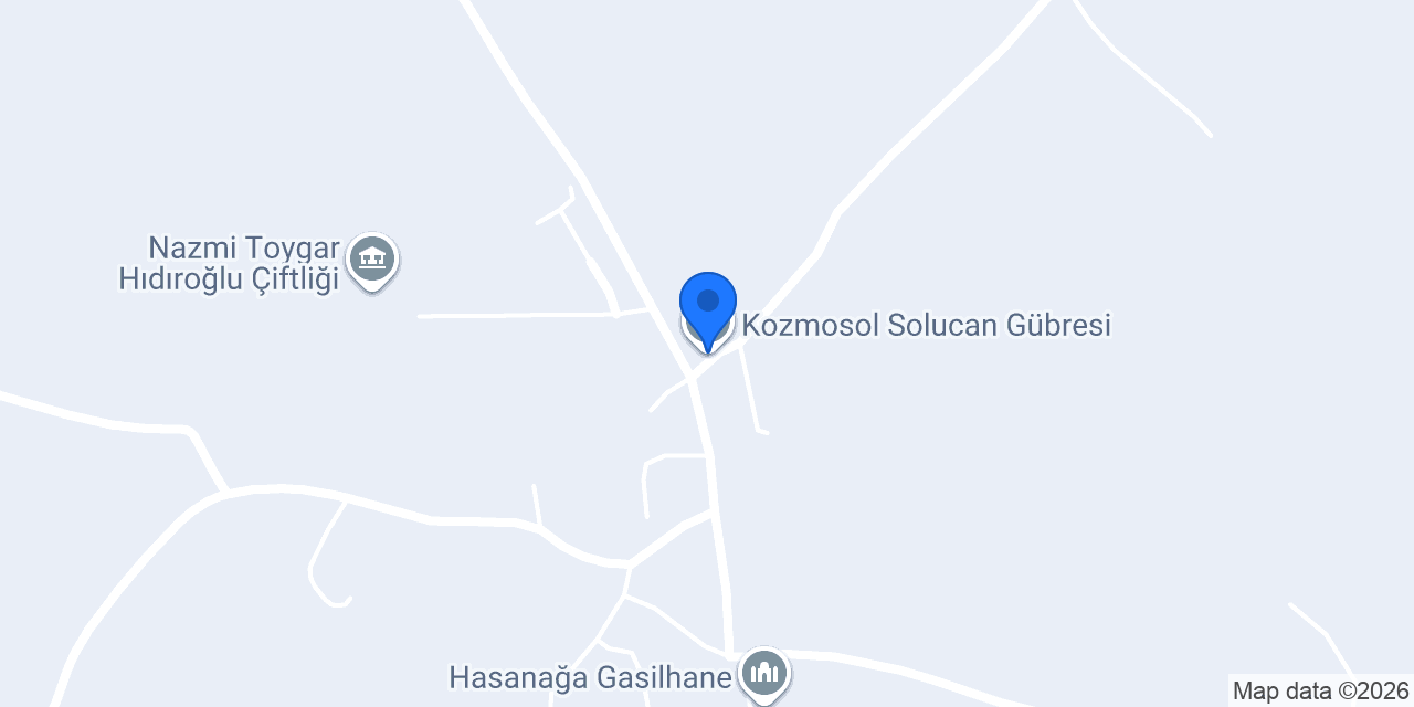 Kozmosol Solucan Gübresi konumu