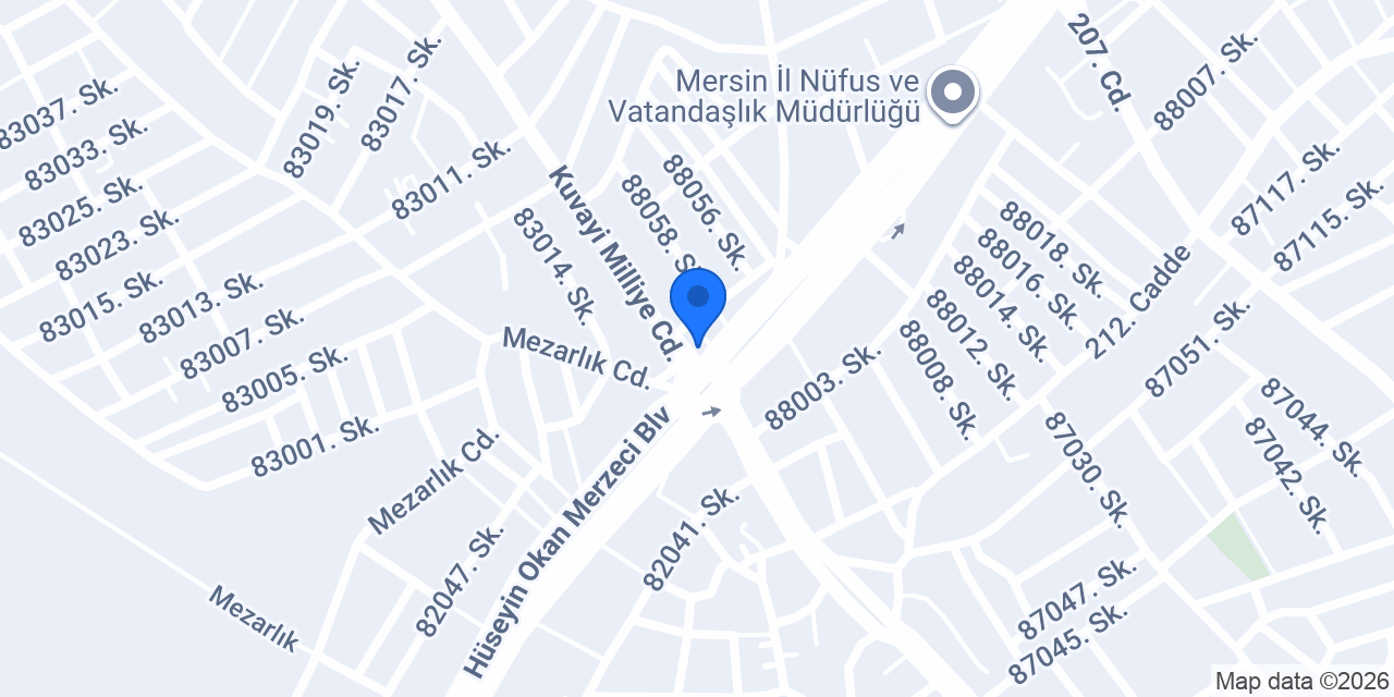 FİDAN ECZANESİ TOROSLAR konumu