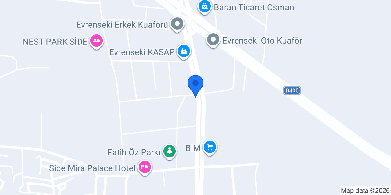 Kuaför alişan konumu