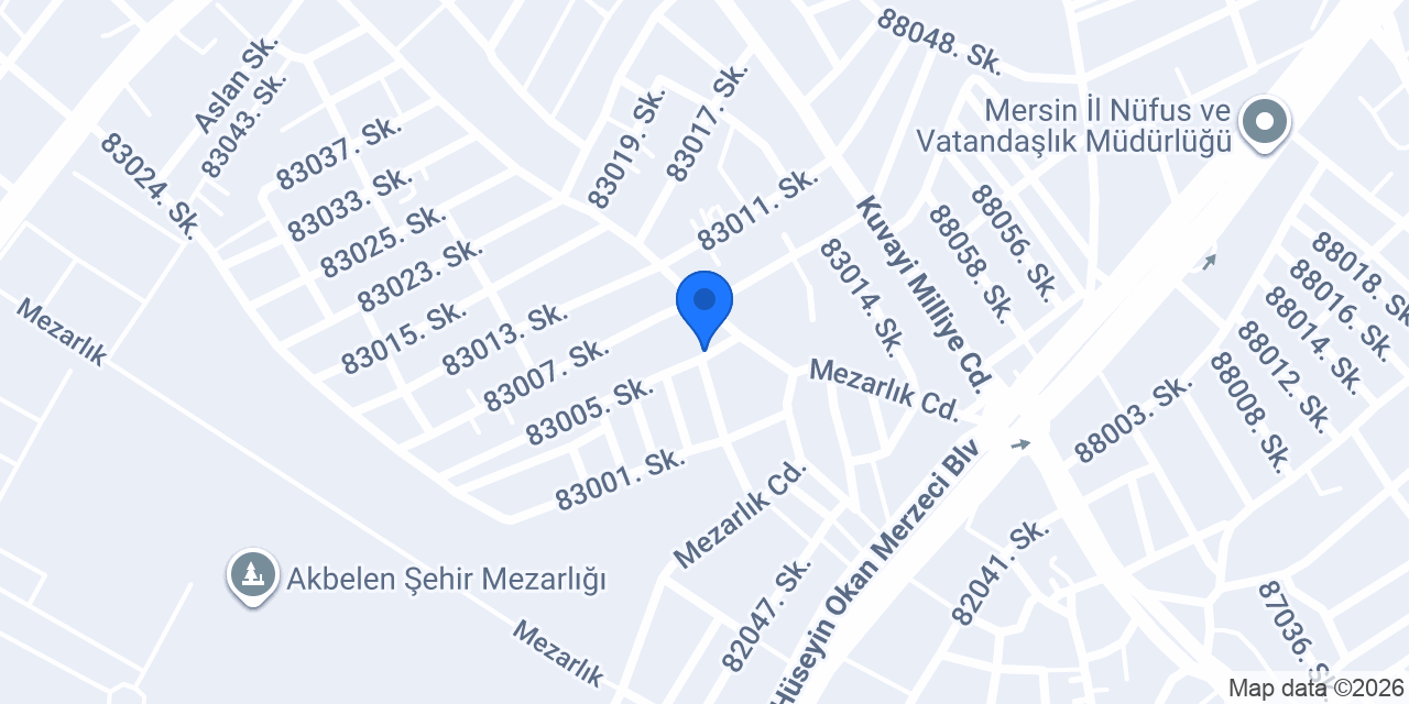 Moberaks Mobilya Alüminyum konumu
