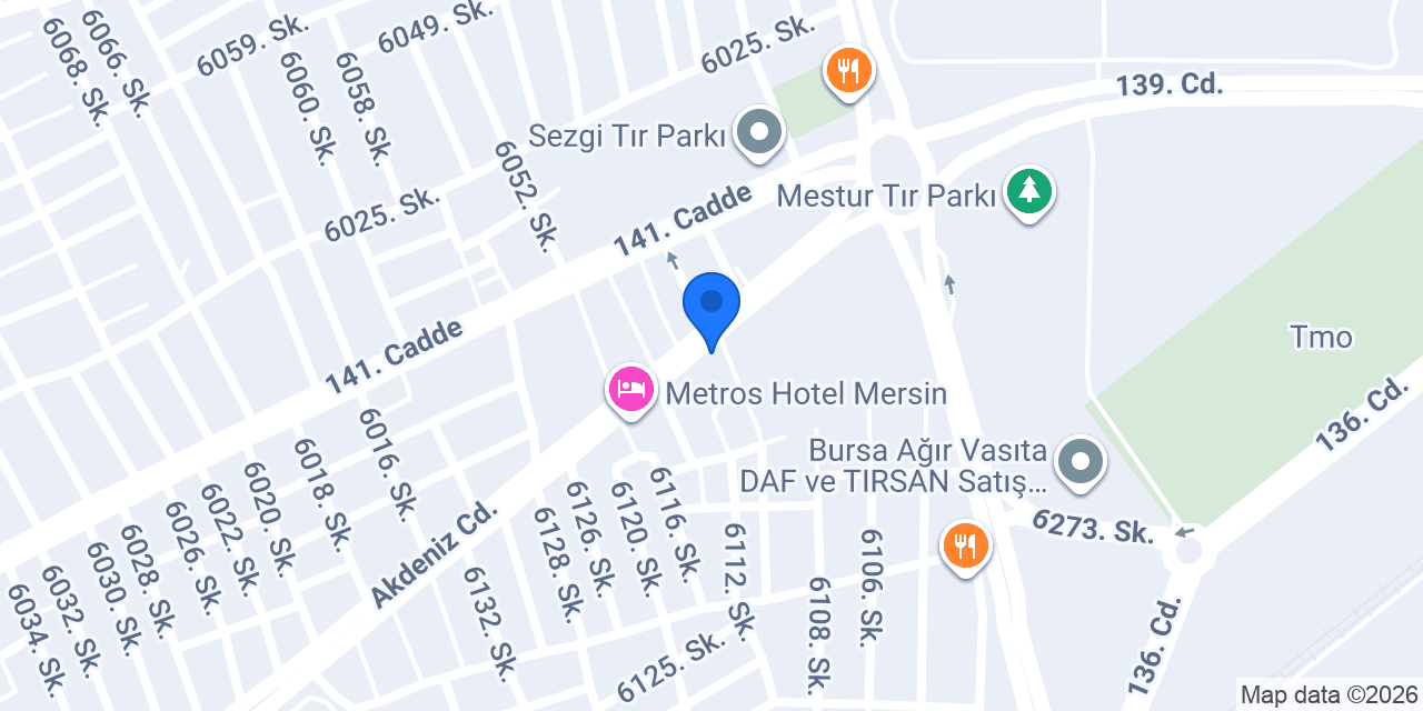 Yücel Avukatlık Bürosu konumu