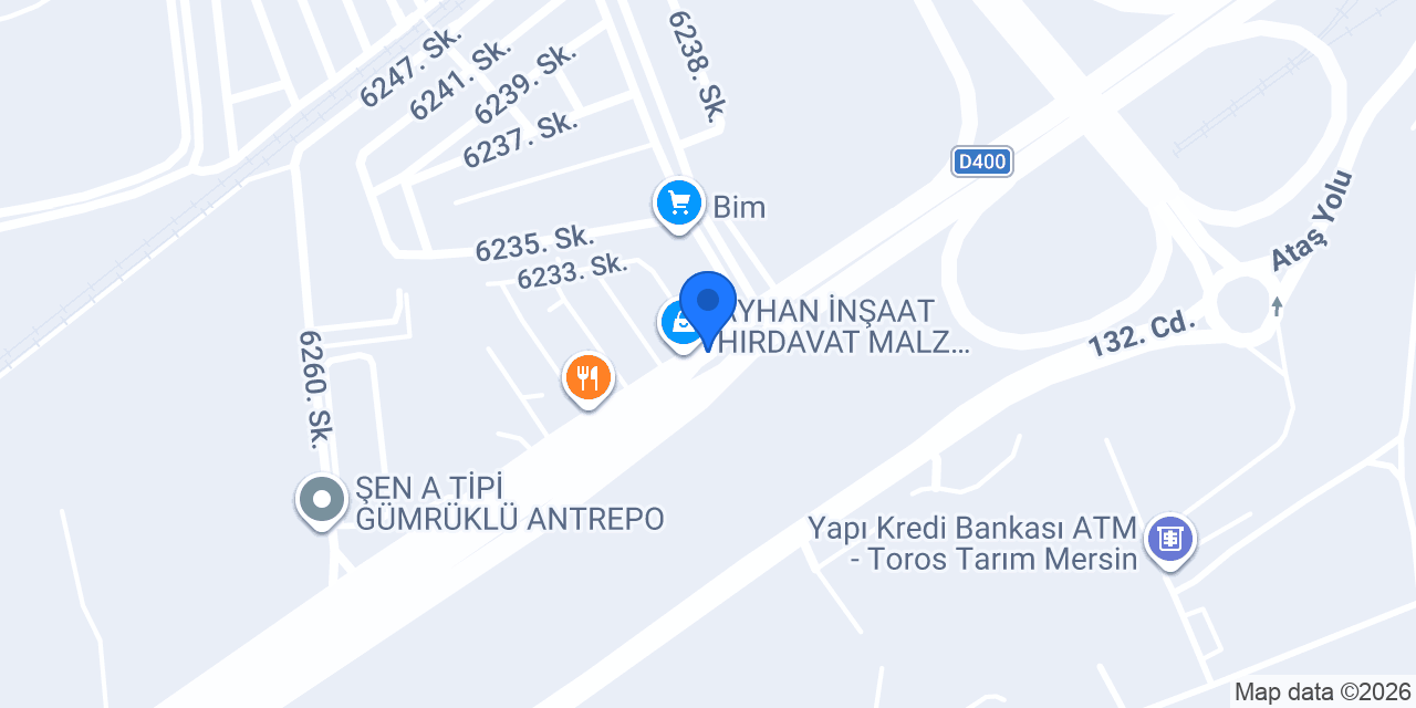 Ganyan bayi 848 konumu