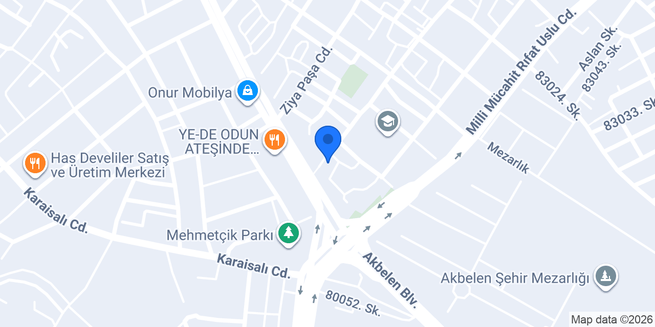 Karacaboutique konumu