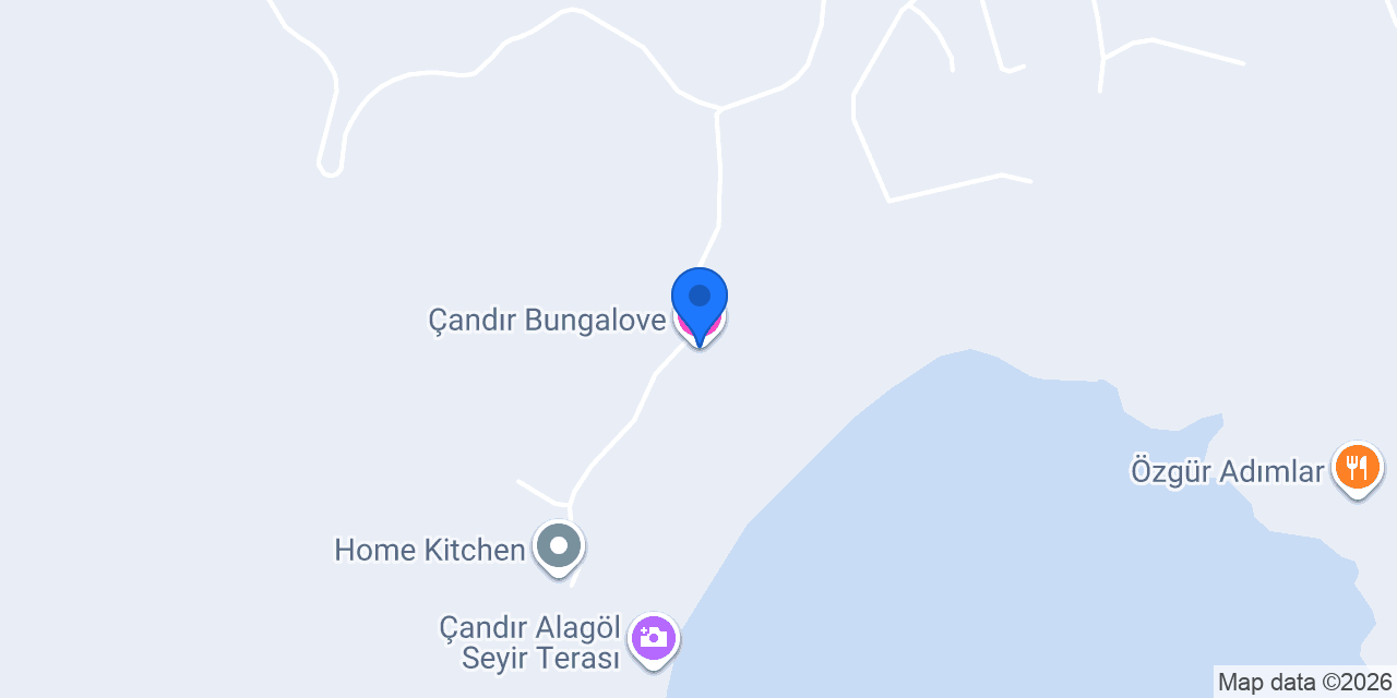 Çandır Bungalove konumu