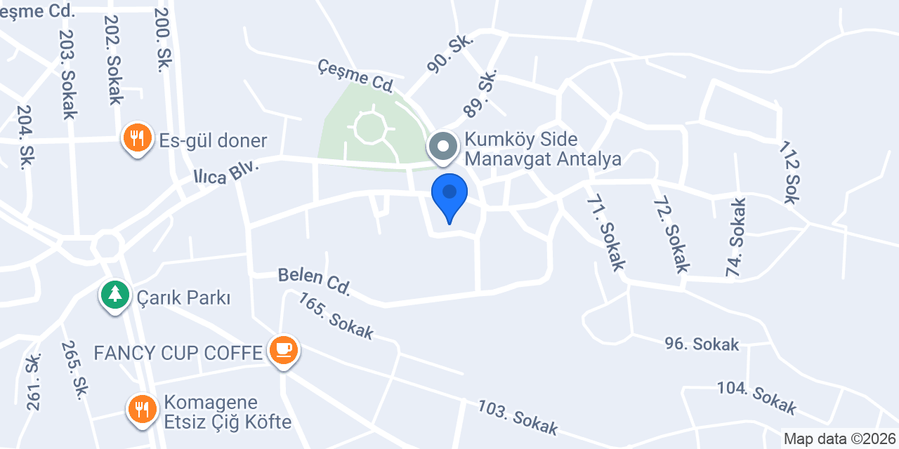 Çalışkanerler Mermer konumu