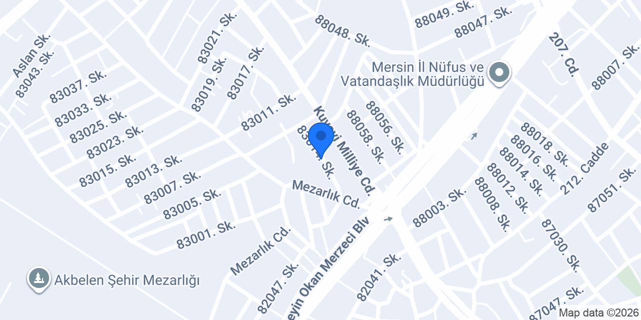 Bayraktar Yol Yardım konumu