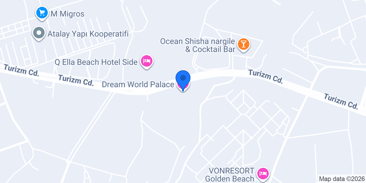 Dream World Palace konumu