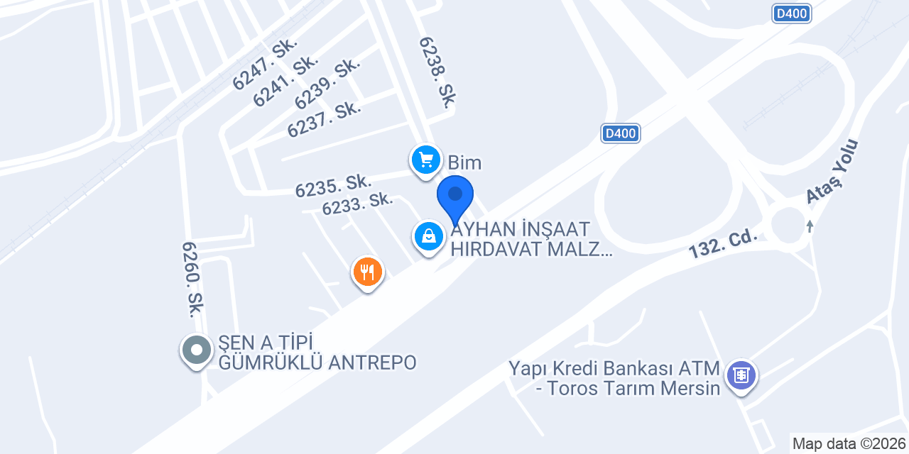 ASİOĞLU LOJİSTİK konumu