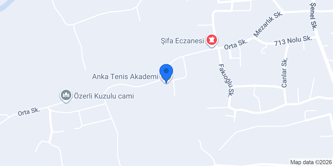 Anka Tenis Akademi konumu