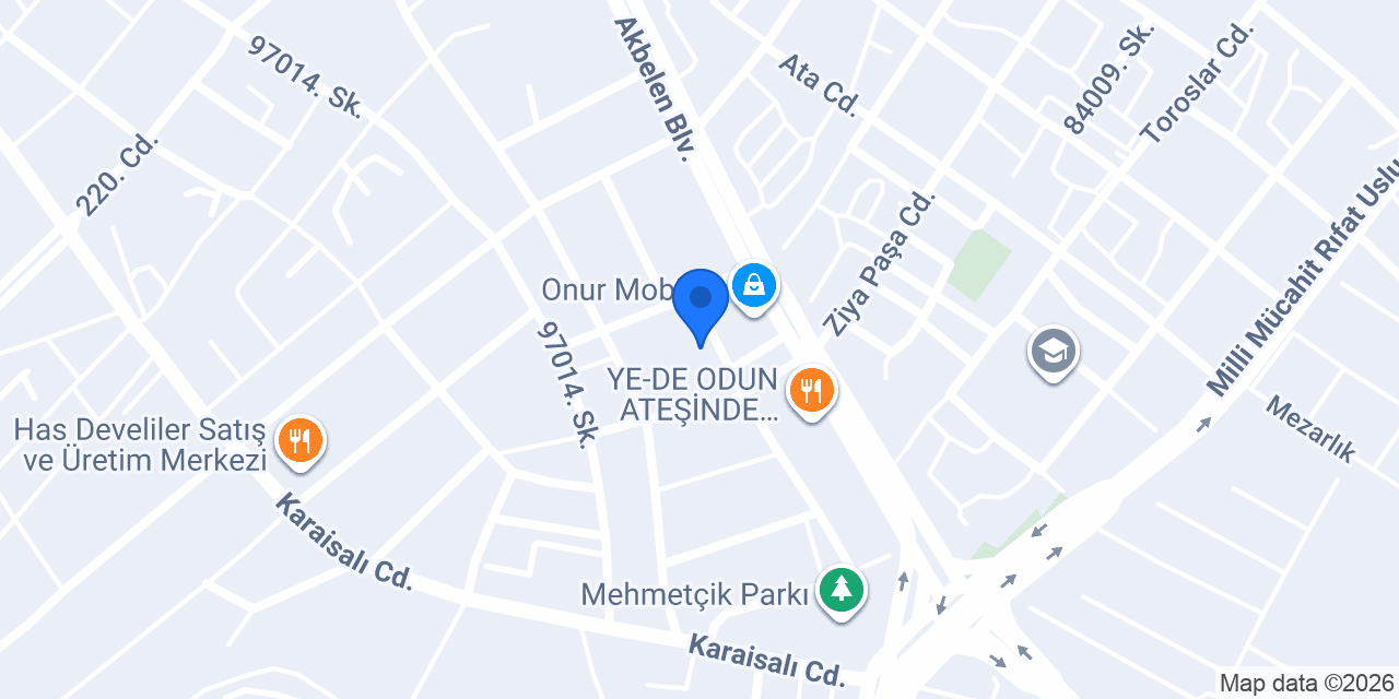 BİLİR TERZİ MERSİN konumu