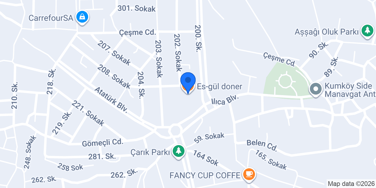 Es-gül doner konumu