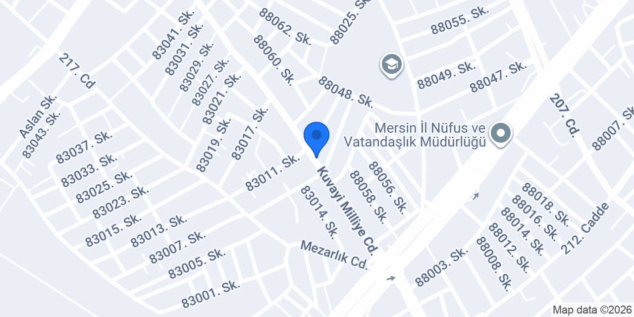 Stüdyo Öden konumu