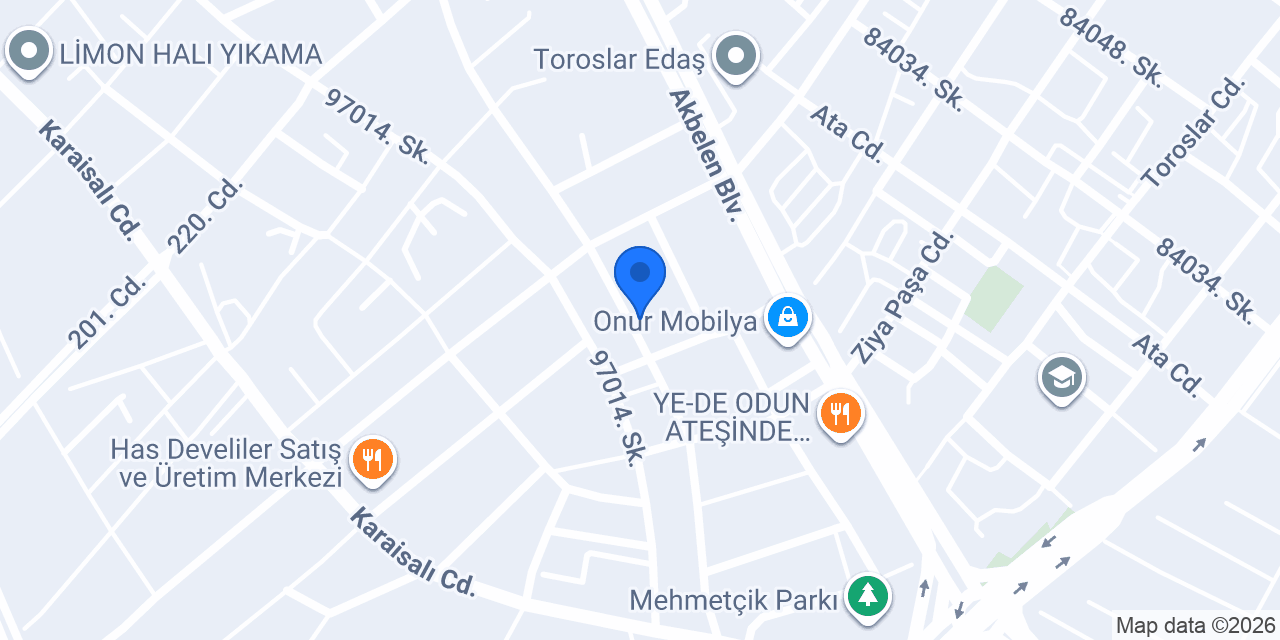 Mersin Elit Turizm konumu