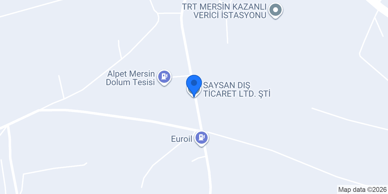 SAYSAN DIŞ TİCARET LTD. ŞTİ. konumu