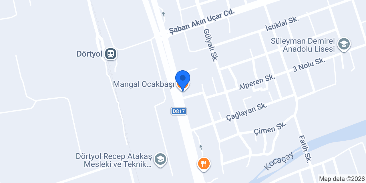 Mangal Ocakbaşı konumu