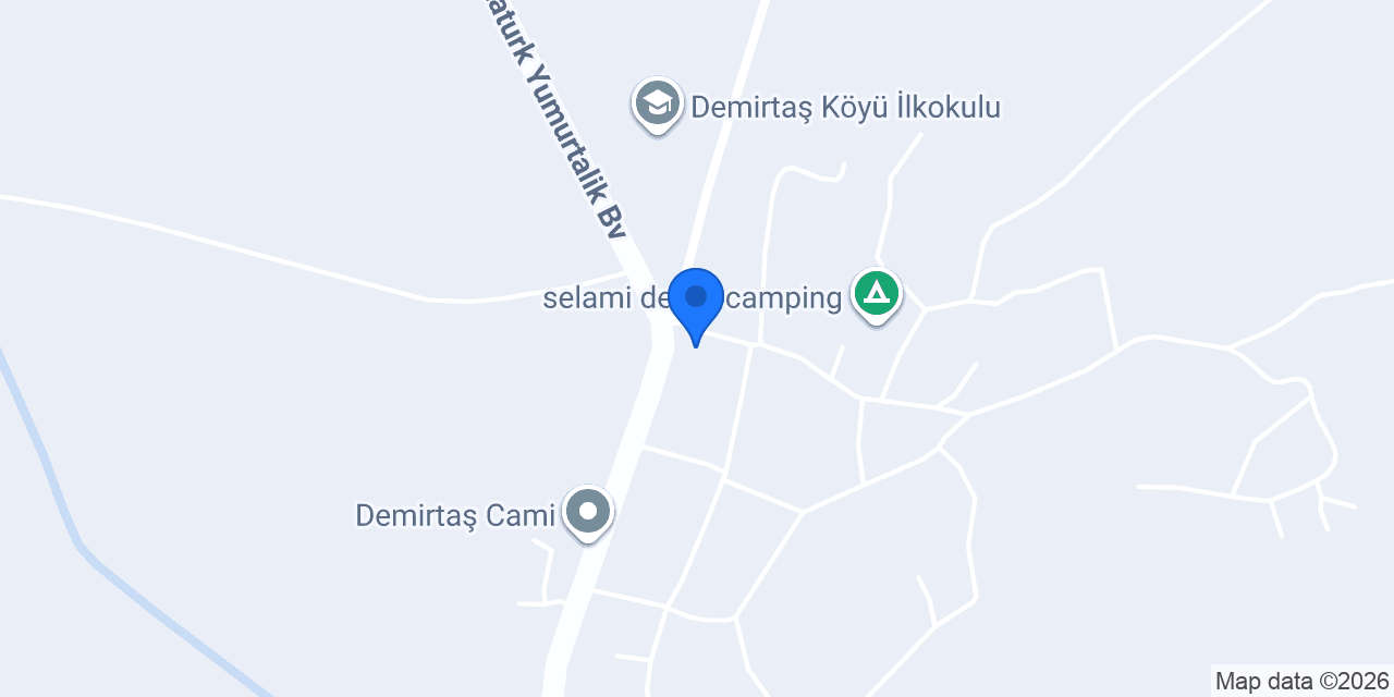 Otobüs Durağı konumu