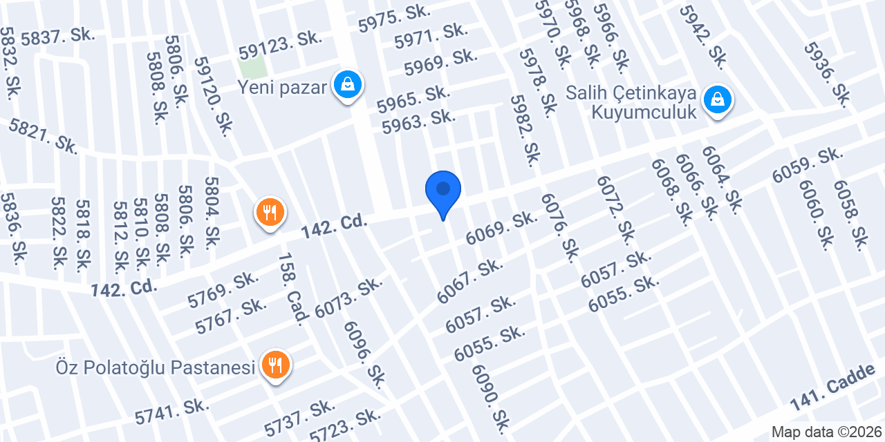 GARSA OKEY SALONU konumu