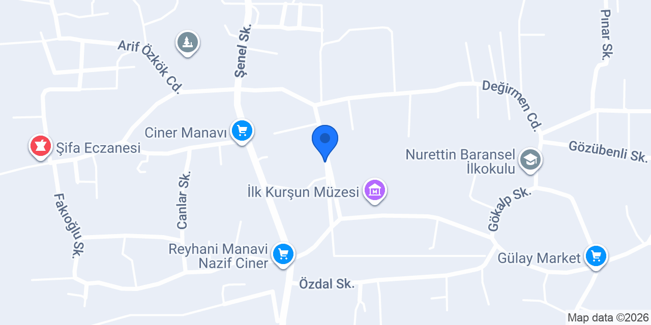 Sarıyıldız unlu mamülleri konumu