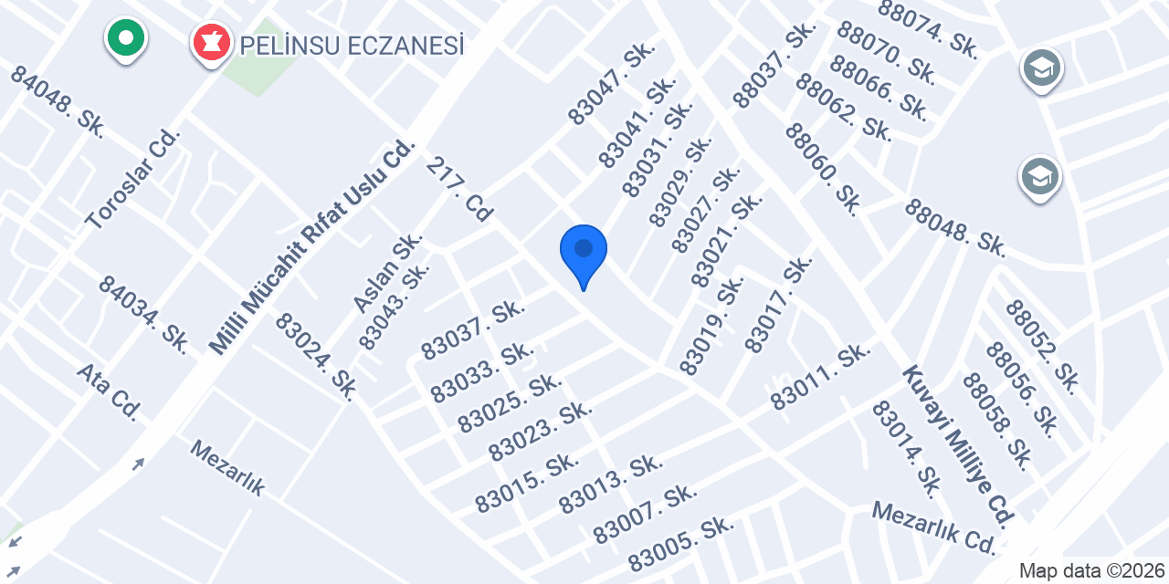 Toyoğulları Lahmacun Salonu konumu
