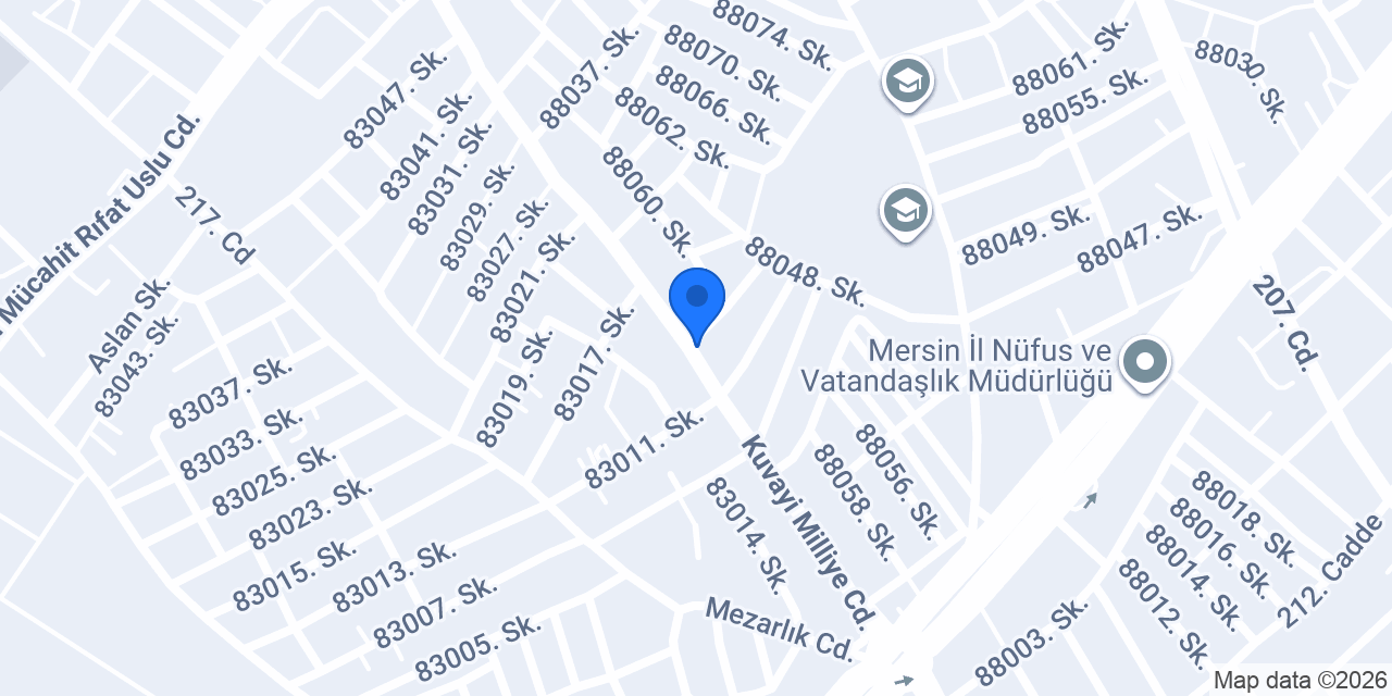 Öğretmenim Kırtasiye konumu